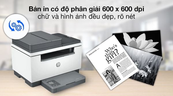 máy in HP 2 mặt LaserJet MFP M236dw 9YF95A